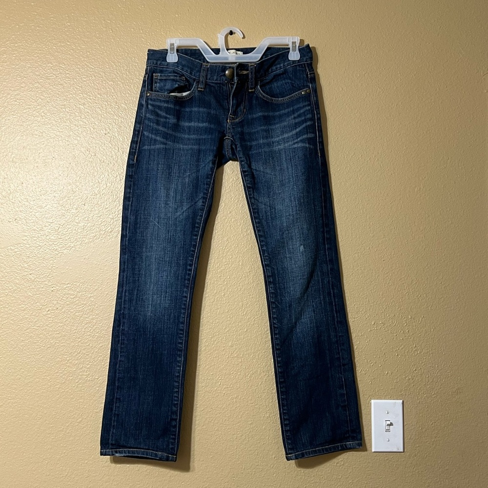 CAbi Men's Deep Indigo Straight Jeans